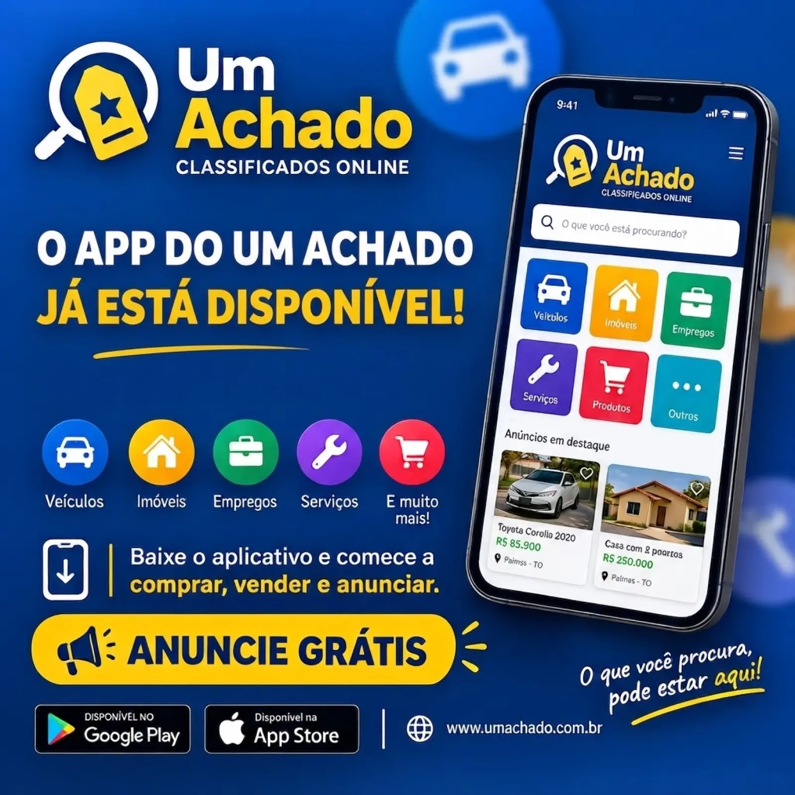 Chegou app Um Achado